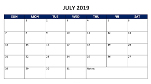 Monthly Calendar Template July 2019 Monthly Calendar Template Calendar Template Pinterest Calendar