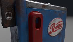 Maybe you would like to learn more about one of these? Artstation Ideal 55 Pepsi Vintage Vending Machine Peter Bennett