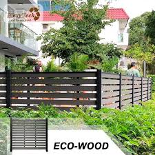 Insect Resistance WPC Outdoor Garden Fence