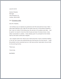 Grievance Letter Lettering Offensive Words Letter Format Sample