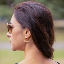 Carnelian, Pearl Earrings, Sterling Silver Earrings By Mystic Pearls Jewelry