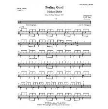 Michael Buble Feeling Good Michael Buble Drums Sheet Best Drums