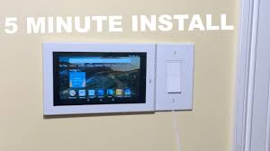 Frames are available for the following tablets. How To Wall Mount Amazon Fire 7 Tablet Using A Switch Youtube