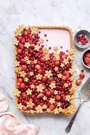 Strawberry Hibiscus Flower Tart Vegan Nm Meiyee Recipe Almond Recipes Tart Recipes Dessert Recipes