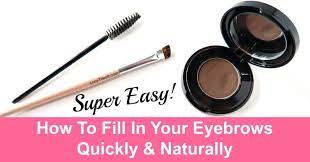 First, outline the bottom and then move to the top. Super Quick Way To Fill In Eyebrows Naturally For Busy Mornings