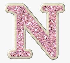 Check out our other free printables here . ê­¿Ï§c Glitter Letters Letter N Letter Board Letter N Pink Glitter Hd Png Download Kindpng