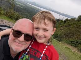 Not a Munro, but my son and I did Conic Hill