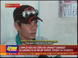 2 empleyado ng gobyerno, sinibak dahil sa pagbenta umano ng relief goods