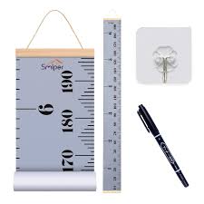 amazon com smlper growth chart for kids roll up height