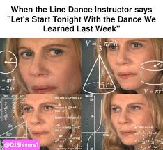 🤯⁉️what's in your head⁉️🤷‍♀️As beginners we learning new steps and combos  and dances altogether and we're always hearing my instructors voices in my  head calling out the steps or look up and