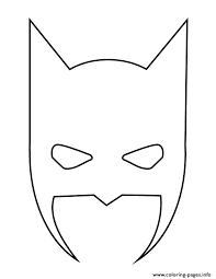 Print Batman Mask Halloween Stencil Coloring Pages Halloween Stencils Batman Mask Coloring Pages