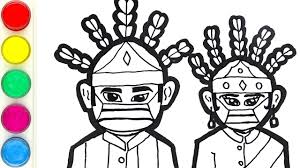 Maybe you would like to learn more about one of these? Ondel Ondel Betawi Pake Masker Menggambar Dan Mewarnai Youtube