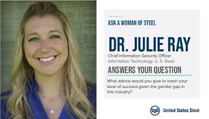 Ask a Woman of Steel: What advice would you give to reach your level of  success given the gender gap in this industry? "We still have work to do to  close the