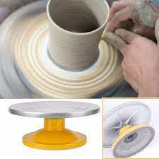 Proses pembentukan tanah liat ini bisa diawali dengan mengambil sedikit demi sedikit tanah liat sesuai dengan kebutuhannya. Turn Table Pottery Wheel Piring Putar Tanah Liat D30 Shopee Indonesia