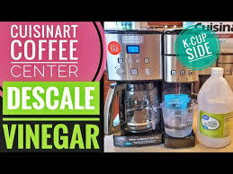 If you feel the need to descale your cuisinart coffee maker on a regular basis, you will. How To Clean Descale K Cup Side Cuisinart Coffee Center Single Serve Brewer Turn Off Clean Light Youtube