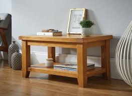 Tribeca side table 47 cm soaped rustic oak mavis royaldesign co uk. Country Oak Coffee Table With Shelf