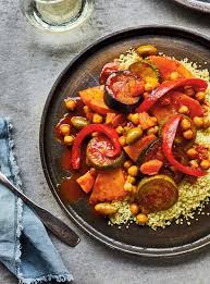 Tajine De Legumes Ricardo Recipe Tajin Recipes Veggie Dishes Vegetable Recipes