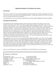 A straight line is the shortest path between two virtual points. Magnitude Estimation Of The Muller Lyer Illusion Introduction This