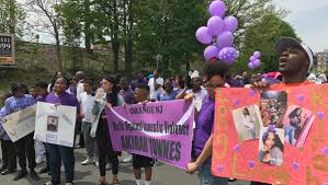 Domestic violence rally held in Orange after woman killed in Montclair