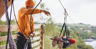 Will the cameraman brave the new zip wire at the eden project?? Eden Project Zip Wire Mevagissey Co Uk