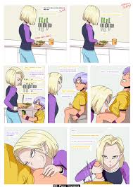 Trunks x Android 18 comic porn | HD Porn Comics