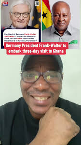 German President Frank-Walter Steinmeier Visits Ghana
