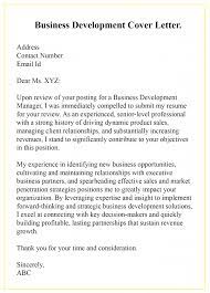 It gives job seekers the opportunity to elaborate on work experience, explain their goals, and show personality. Free Sample Business Development Cover Letter Templates