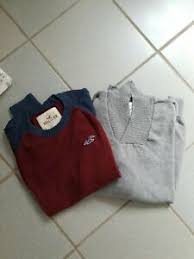 Dass wirklich jede einzelne irgendwann im sale landet diese seite empfehlen. Hollister Herren Pullover Strickware Mit V Ausschnitt Gunstig Kaufen Ebay