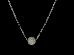 3 globe silver tone sphere harmony fairy bell ball charm pendant necklace. Store White Gold Resin Ball Pendant Necklace
