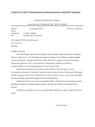 Dalam hal ini perlu diketahui bahwa surat keterangan adalah. Contoh Surat Penawaran Berdasarkan Inisiatif Sendiri