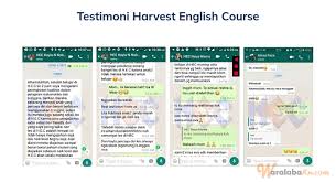 Ou quelqu'un qui veut m'aider avec le français? Franchise Harvest English Course Peluang Bisnis Jasa Pendidikan Waralaba Ku
