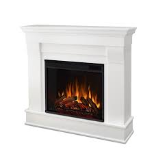 When shopping for electric fireplace tv stands there is quite a bit to consider before making the right purchase. Real Flame 40 9 In W White Fan Forced Electric Fireplace In The Electric Fireplaces Department At Lowes Com