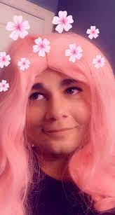 I bought a silly Belle Delphine wig after Halloween, but when I put it on  Ive never felt so confident and genuinely pretty after years of not being  passable at all. Cried