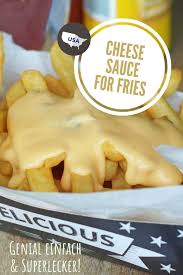 Cheese Sauce For Fries Kasesauce Zu Pommes Rezept Wok Sauce Kulinarisch Rezepte