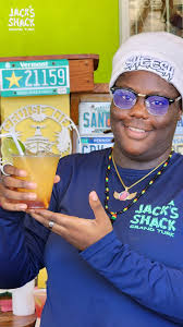 Meet Shania, one of the talented bartenders at Jack's Shack! 🍸 💙 Whether  she's mixing up a classic or creating a new drink special, Shania always  brings her A-game and a smile