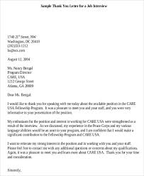 A lot has changed in the job interview process over the years. Letter Thank You For Interview Best Sample Thank You Emails After An Interview 3 Examples