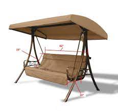 3 Person Charm Swing Replacement Cushion S05294 Patio Swing Porch Swing Cushions Patio Swing Canopy