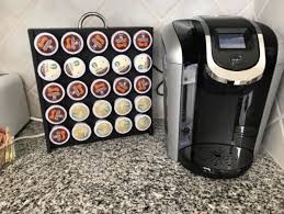 K Cup Holder Keurig Coffee Pod Storage Cups Rack Capsules Organizer Stand Black Keurig Coffee Pods Coffee Pods Coffee Pod Storage