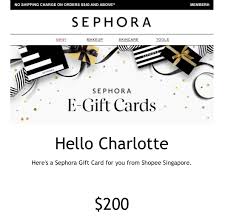 Sephora offers a vast and diverse selection of prestige beauty products online and in our 250 stores nationwide. Sephora E Gift Card Beauty Personal Care Face Makeup On Carousell