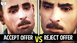 ACCEPT OFFER vs REJECT OFFER from David