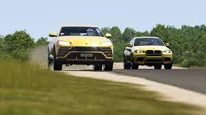 Lamborghini Urus Vs Bmw X6 M71 At Bridgehampton Bmw X6 Lamborghini Bmw