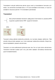 In pnp transistor, the electrons are taken from the base terminal. Elektroniikka Ja Sahkotekniikka Pdf Ilmainen Lataus