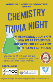 I hope you've done your brain exercises. Chemistry Trivia Night Calacs