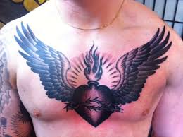 The 17 best chest tattoos for men. 16 Sacred Heart Tattoo Images Pictures And Ideas