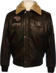 Mens 100 Real Leather Jacket Pilot Brown Hide N4 Review Leather Jacket Real Leather Jacket Leather Jacket Men
