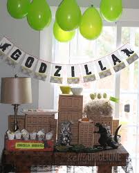 Our party supplies don't stop with just birthday decorations. Godzilla Kids Party Novocom Top