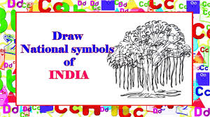 Draw National Symbol Of India Learn By Art National Symbols Symbol Drawing Youtube Art
