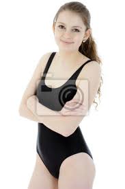 Jeden tag werden tausende neue, hochwertige bilder hinzugefügt. Jugendlich Im Badeanzug Fototapete Fototapeten Teenager Stemmen Bra Myloview De