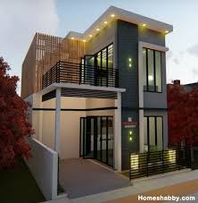 Bentuk keempat dari bentuk atap teras rumah minimalis di lombok ialah atap sandar. Desain Dan Denah Rumah Minimalis Ukuran 6 5 X 13 M 2 Lantai Lengkap Dengan Hitungan Rab Nya Homeshabby Com Design Home Plans Home Decorating And Interior Design