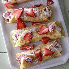 Creamy Strawberry Crepes Recipe How To Make It